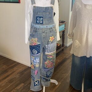 Denim overall size M - Handmade
